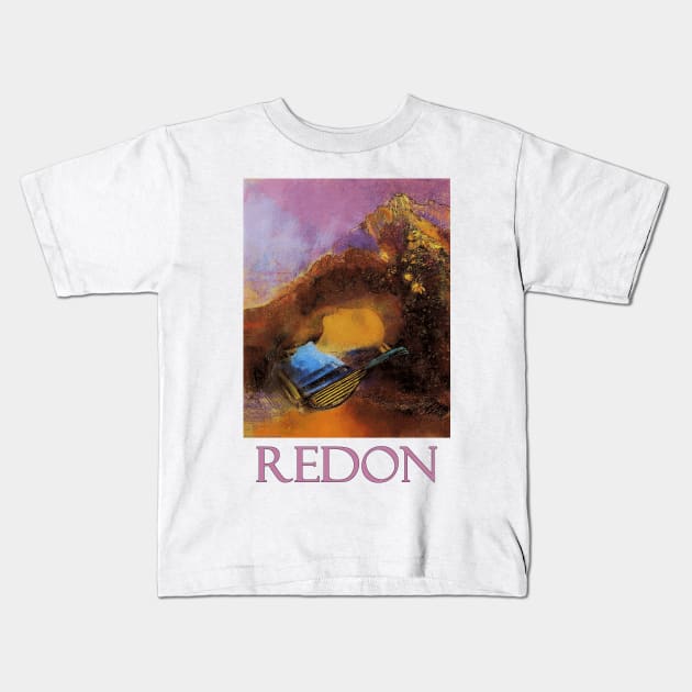 Orpheus by Odilon Redon Kids T-Shirt by Naves